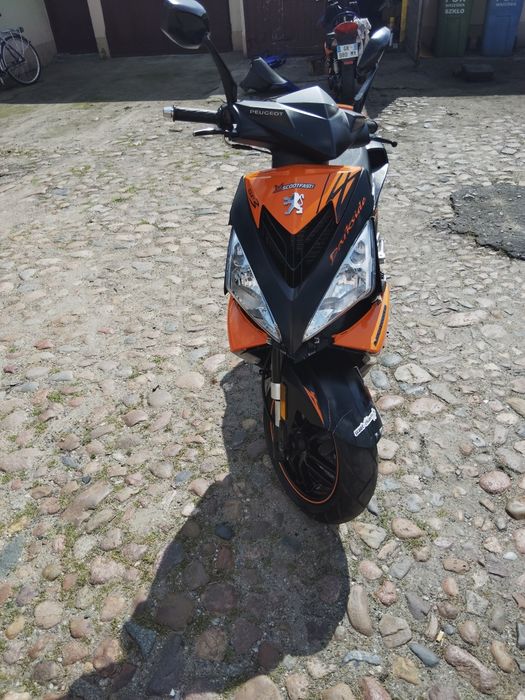 Peugeot Speedfight3 Rama Owiewki lampy koła licznik śiedzenie gażnik