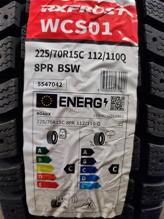 225/70R15C nowe górskie opony zimowe Sprinter LT Ducato Jumper