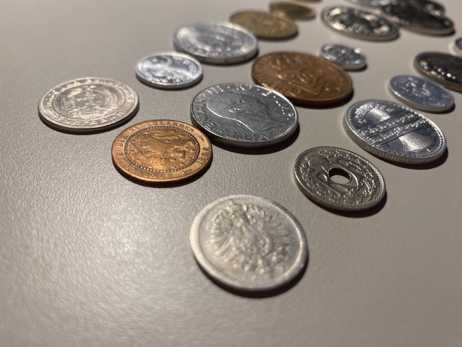 Монети світу/Старі монети/Обігові монети