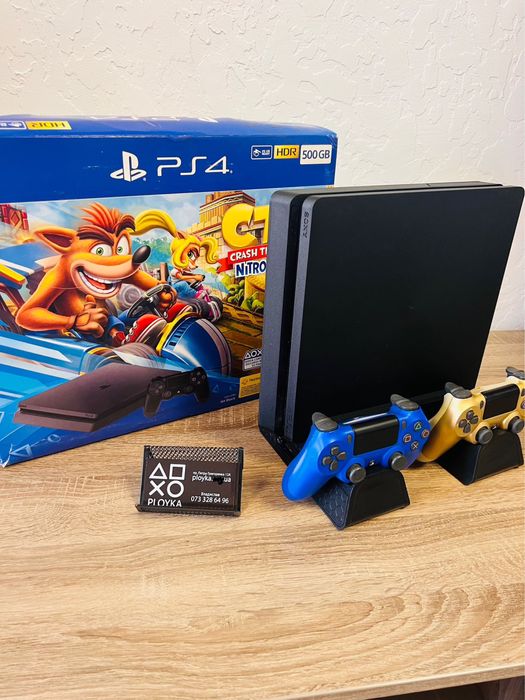 Магазин! Sony PlayStation4Slim+ 120ігор на акаунті!