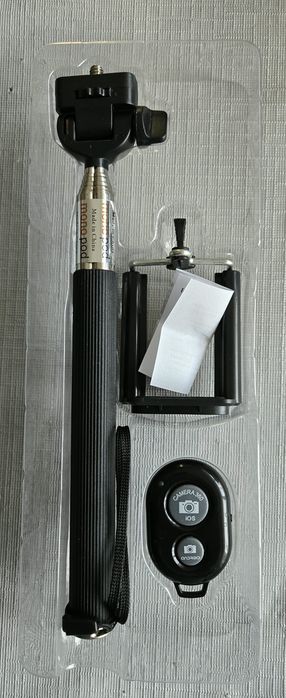 SHIRU Selfie Stick Monopod bezprzewodowy + pilot
