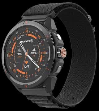 HAMMER Watch 2  Smartwatch resistente para desporto radicais ou trilha