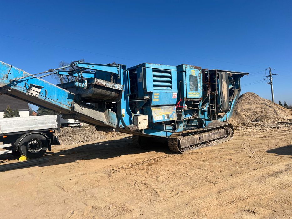 Kruszarka szczękowa mobilna PEGSON