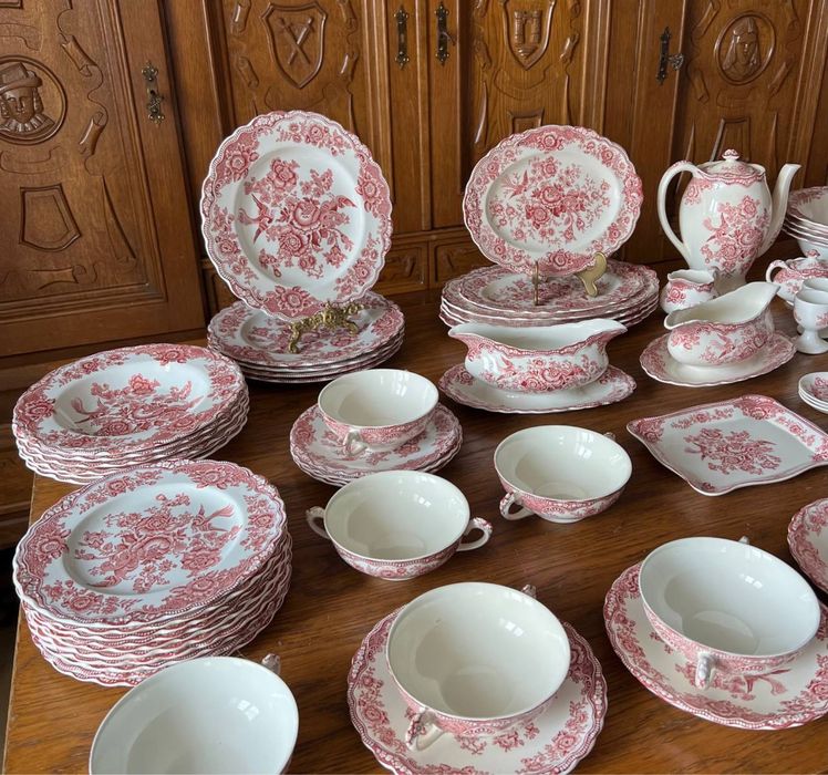 Bristol Crown Ducal.Старовинний англійський сервіз