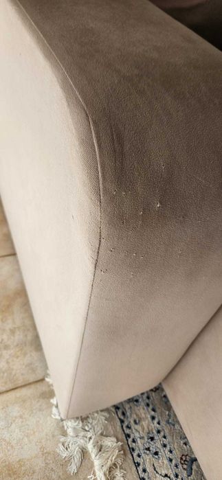 Sofá cama em U em bom estado de conservação