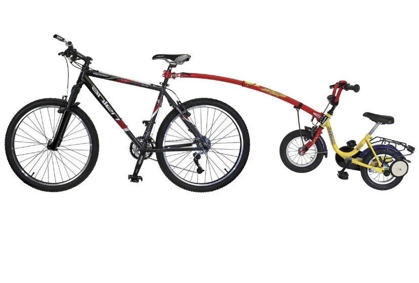 Тримач для дитячого велосипеда Trail Gator, сріблястий (WYP027)