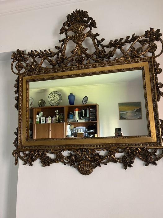 Espelho antigo em Talha