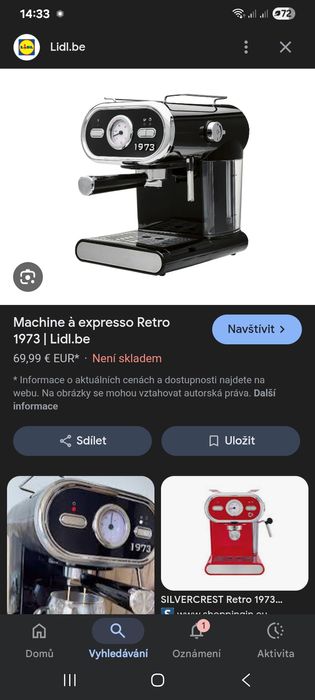 Еспресо-машина Silver Crest SEMC 1100 A1,