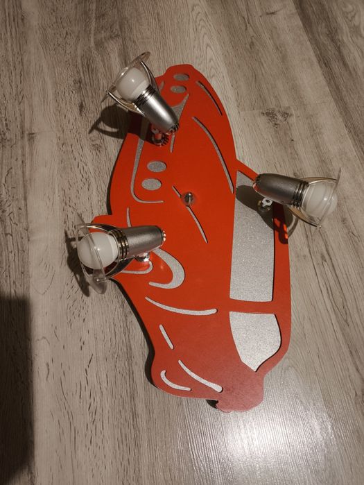 Lampa AUTO III red