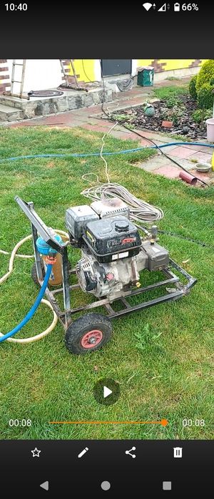 Обладнання для очищення та фарбування покрівлі та інших поверхонь