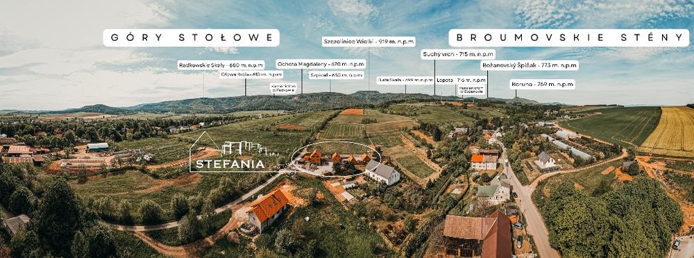 Domki Stefania Sauna Balia Jacuzzi Śniadania Radków Góry Stołowe