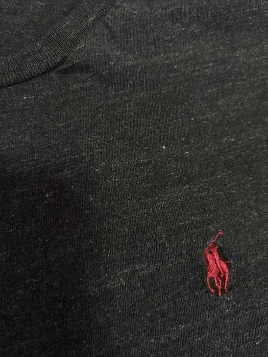 Серая премиальная кофта лонгслив мужской Polo Ralph Lauren (Оригинал)