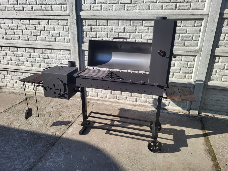 4мм! Усиление! Мангал Барбекю Коптильня / Печь под Казан