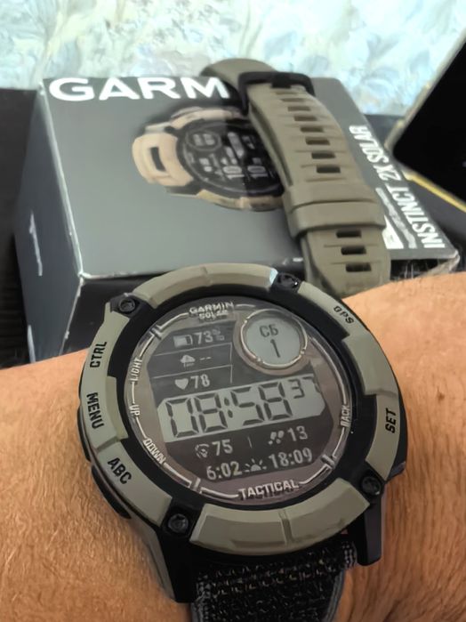 garmin instinct 2x solar tactical