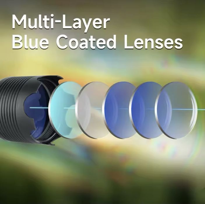 Прицел 4-16х50EG с фонариком, калиматором и лазерным указателем