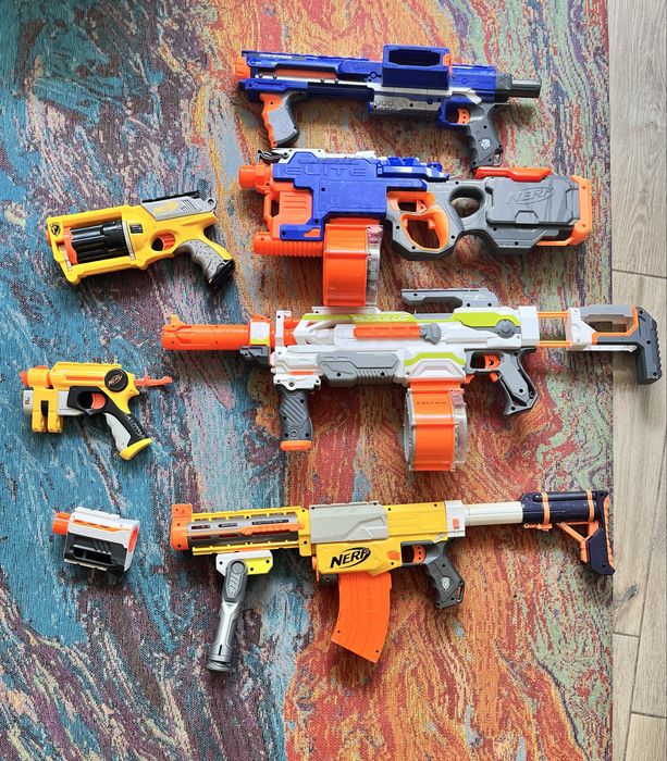 Nerf karabiny zestaw