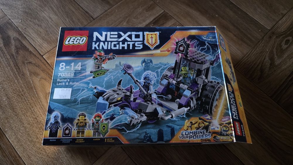 Lego Nexo Knights 70349 miażdżący pojazd ruiny
