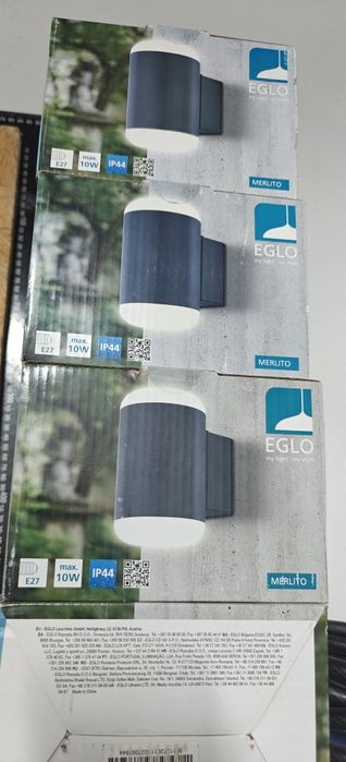 Lampa elewacyjna Eglo Merlito E27