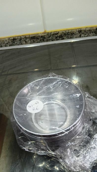 Formas para queques, empadas com pouco uso alumínio