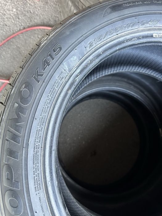 Шина одна 215 55 17 94V Hankook Optimo K415 розпаровка