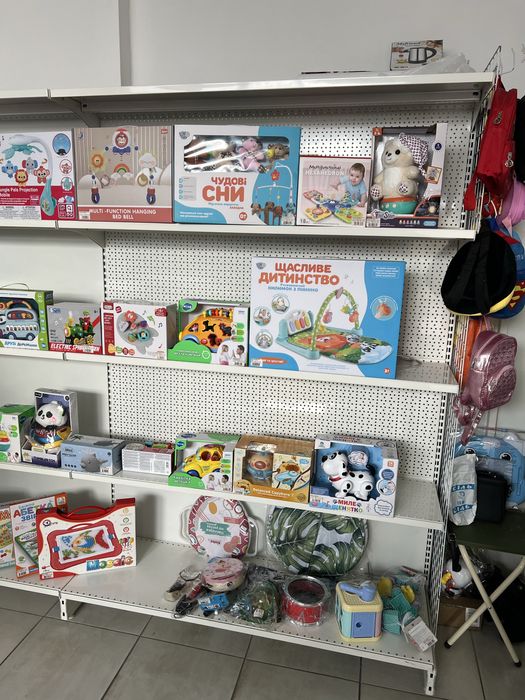 Стелажі, торгівельне обладнання, торговий стелаж, Б/У стелажі