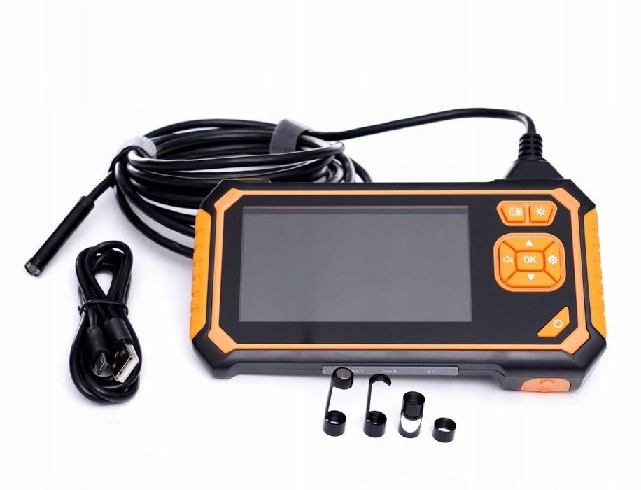 KAMERA INSPEKCYJNA endoskopowa 4,3 FullHD LCD USB wyświetlacz KD10413