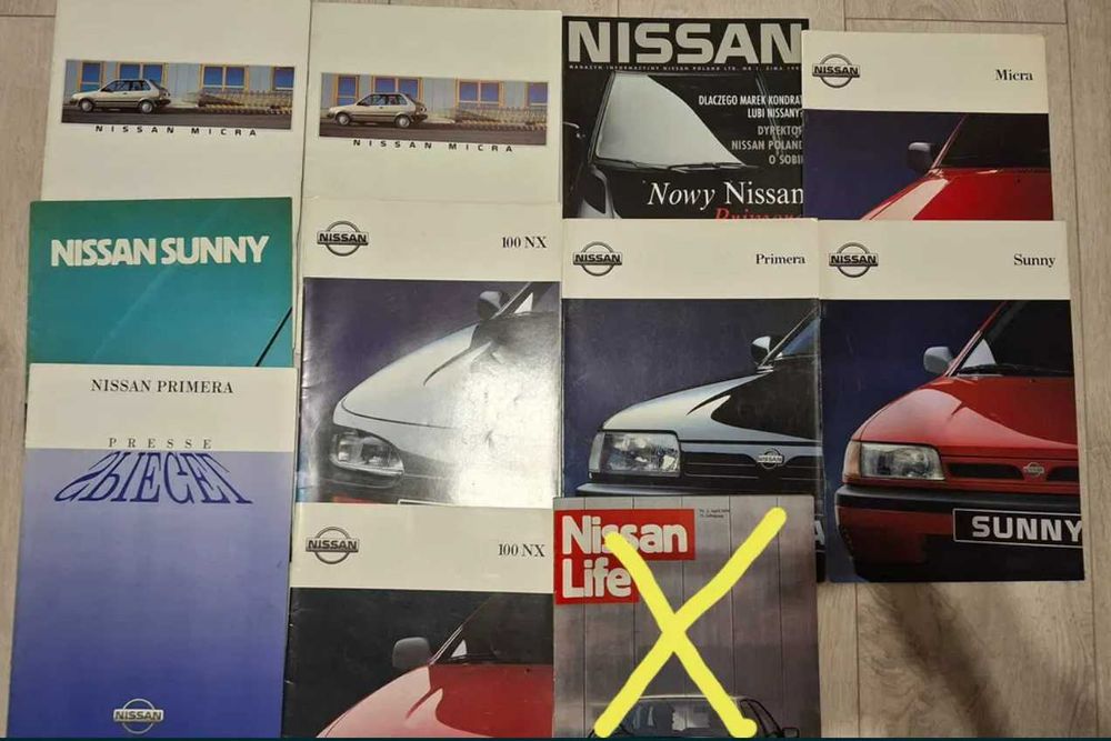 Prospekty, katalog, folder - Nissan