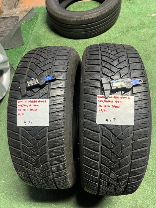 2x 205/60/16 96H DUNLOP WINTER SPORT 5 opona zimowa M+S 3PMSF XL