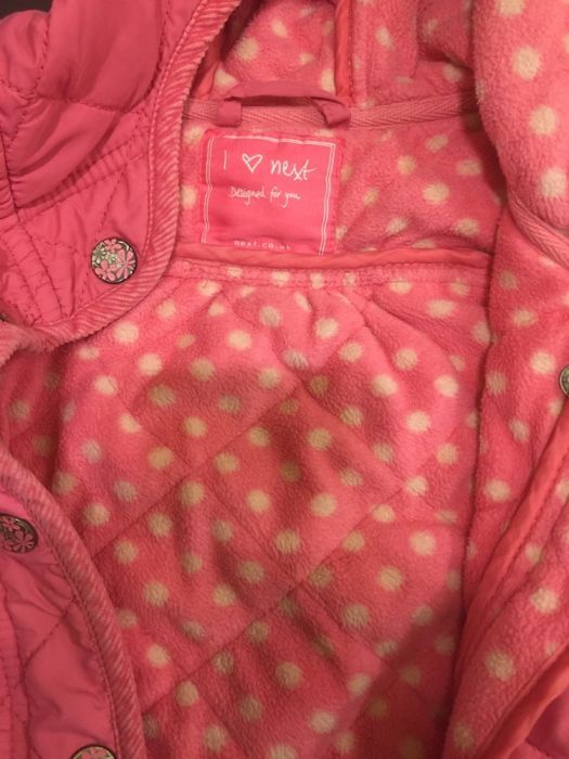 Modna pikowana kurtka next