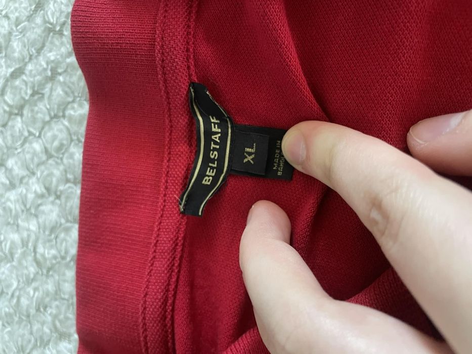 Casualowa koszulka polo belstaff rozmiar L