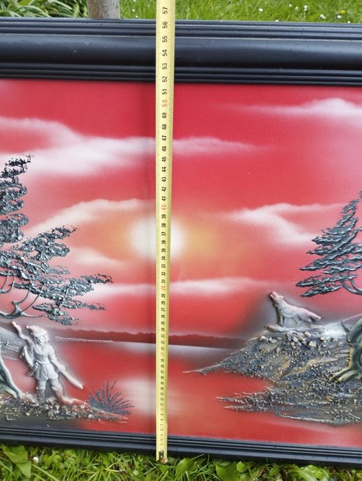 Obraz w drewnianej ramie