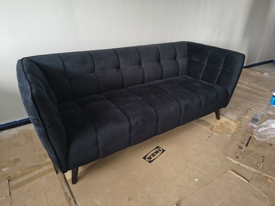Sofa kanapa czarna