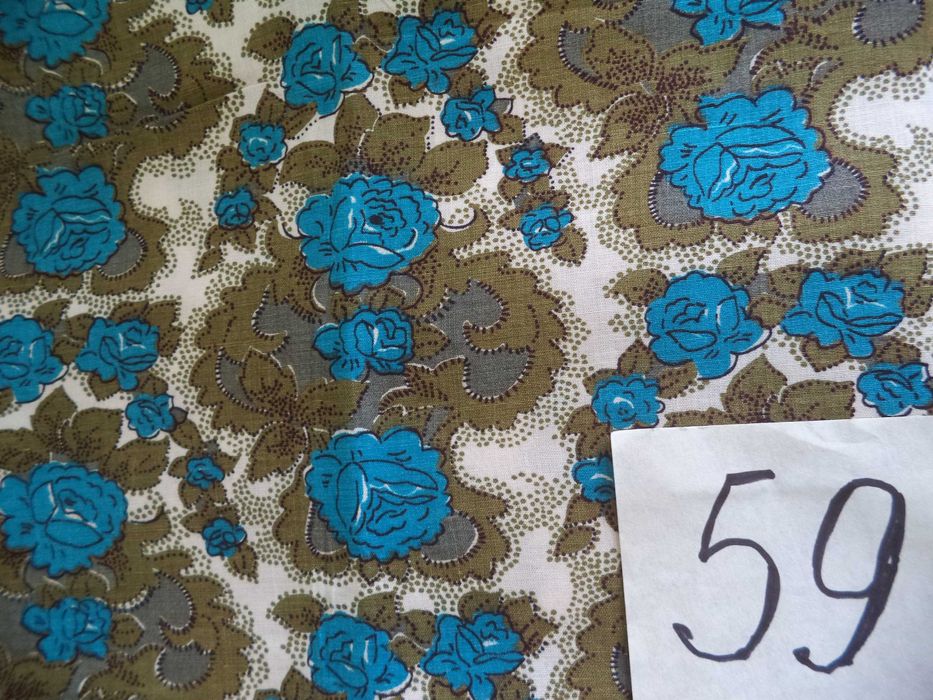 Ткань советских времён: ситец, сатин, поплин, штапель