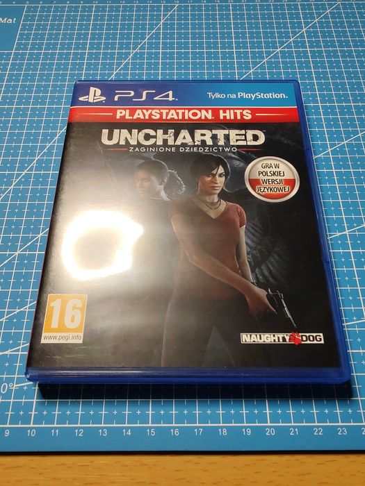 Gra PS4 Uncharted Zaginione Dziedzictwo Polska wersja dobry stan