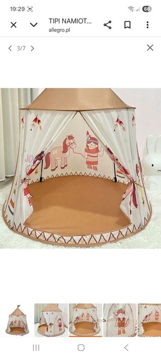 Namiot tipi indiański