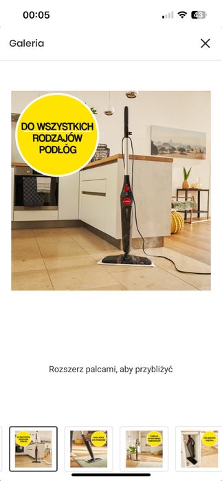 Mop parowy Vileda Steam Plus Xxl