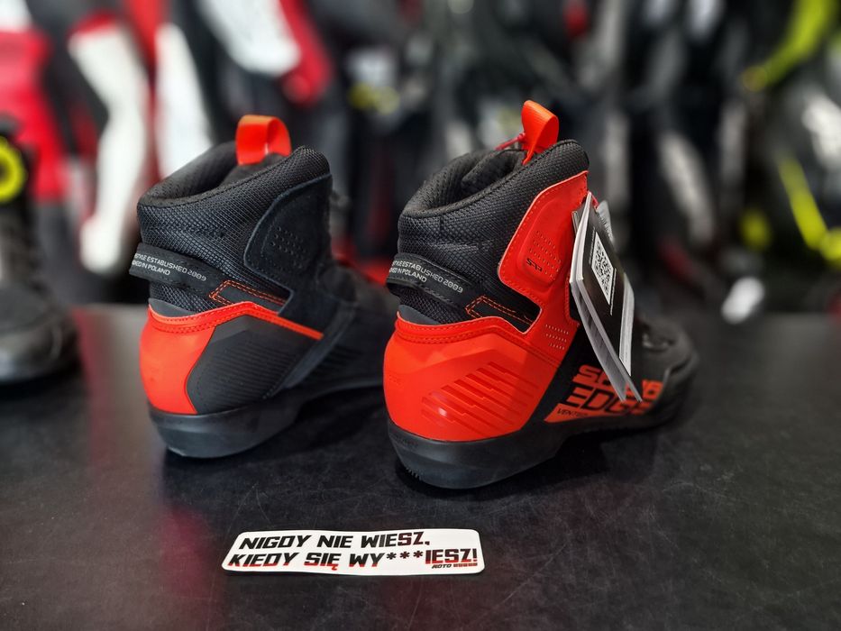 MotoSzafa BUTY SHIMA EDGE VENT MEN RED !gratis/raty!