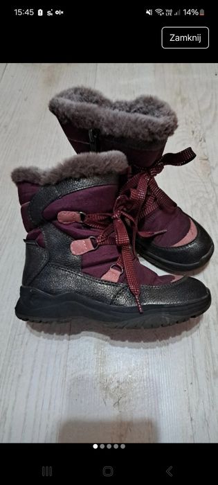 Śniegowce buty zimowe na narty kozaki