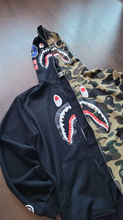 BAPE WGM Shark Full Zip Hoodie