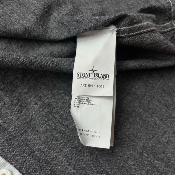 Сорочка Stone Island Lino Flax Patch Shirt