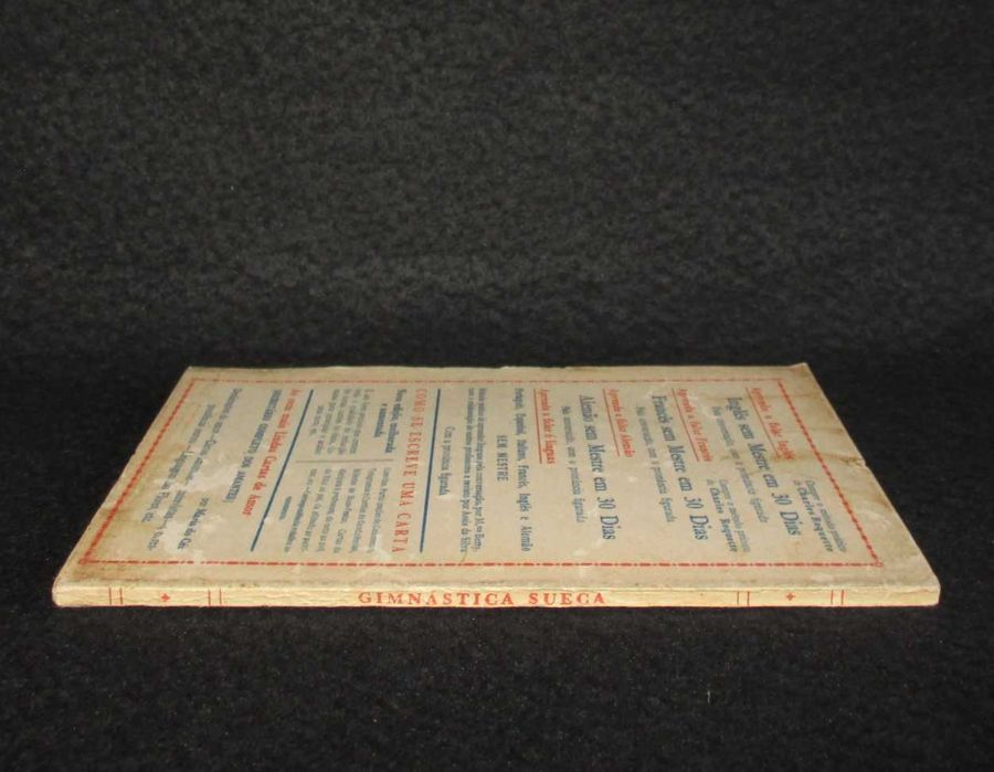 Livro Gimnástica Suéca para Homens Senhoras e Crianças