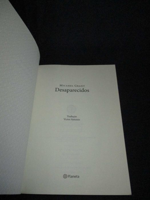 Livro Desaparecidos Michael Grant