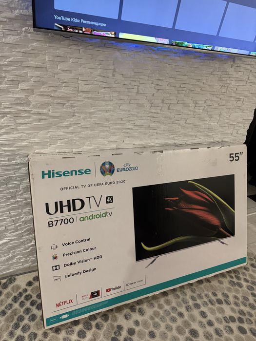 Телевізор Hisense B7700 55 android
