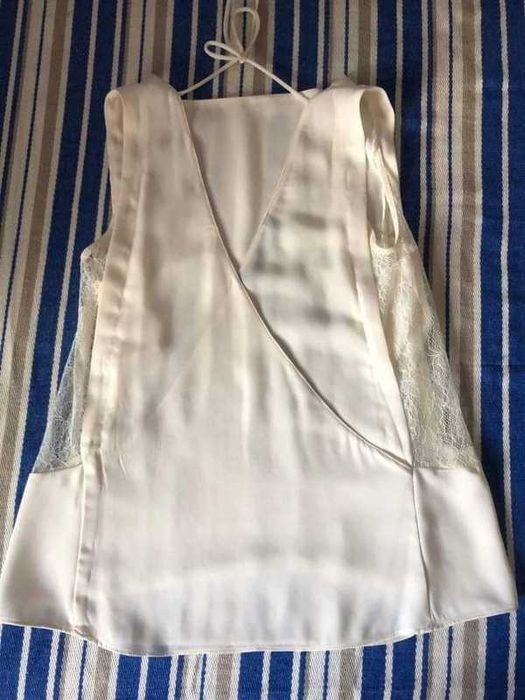 Blusa Zara XS Creme