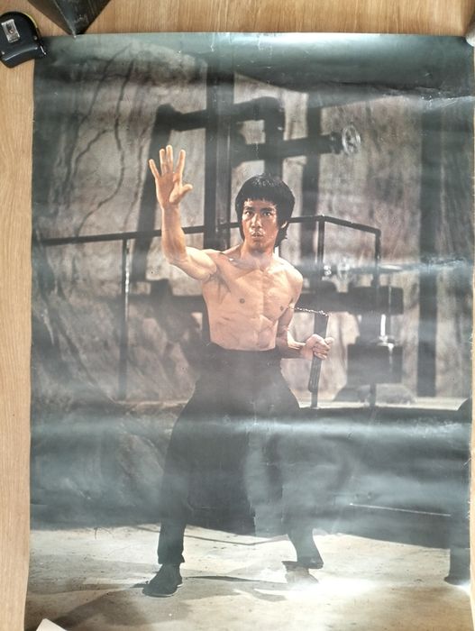 Antigo poster Bruce Lee