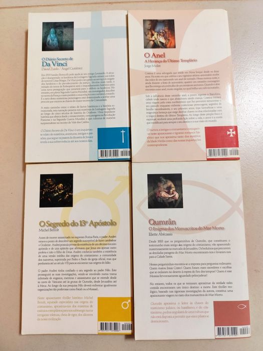 Lote de 4 Livros - Enigmas da História