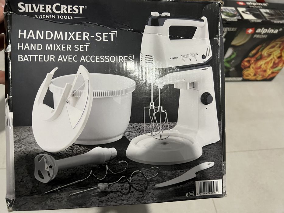 Міксер ручний silvercrest 300 в білий