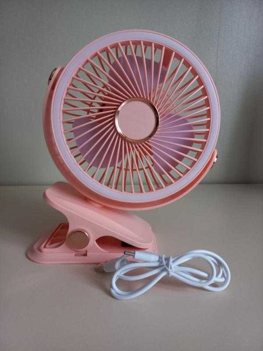 Портативный вентилятор на прищепке НОВЫЙ