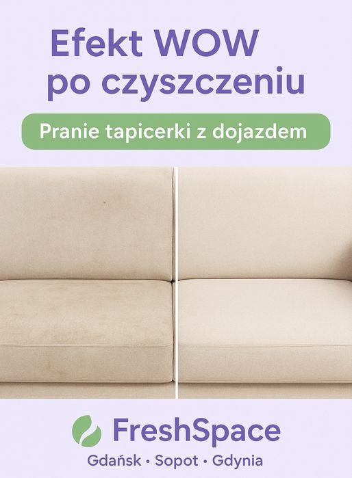 Profesjonalne czyszczenie tapicerki
