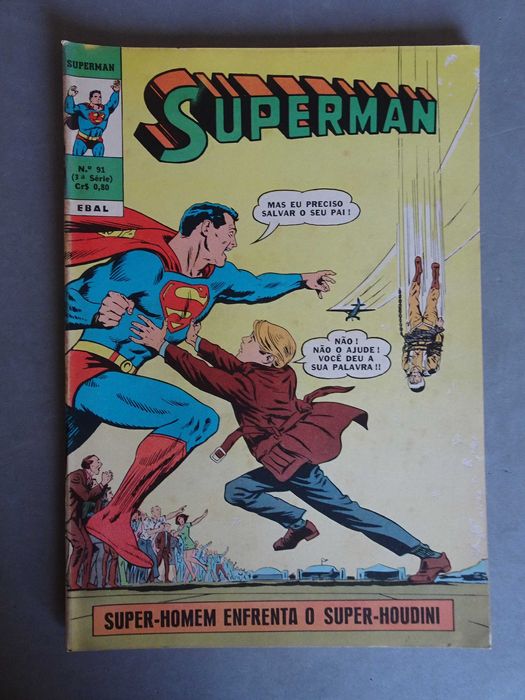 Livro EBAL - Superman nº 91 (3ª série)
